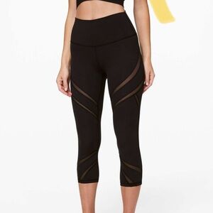 Lululemon Wunder Under High-Rise Crop 21" *Mesh